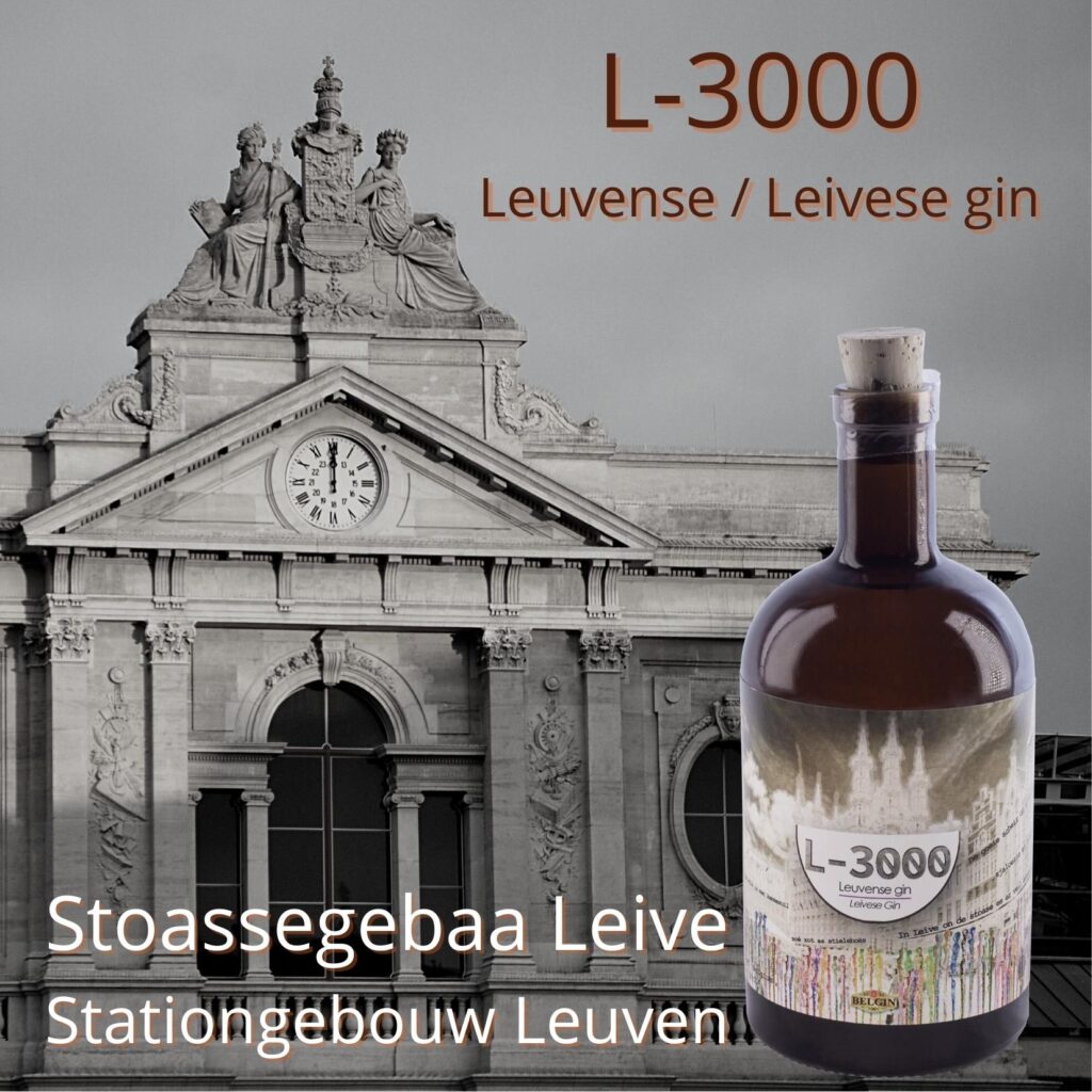 leuven station / leive stoasse leuvense gin mundi vinum wijnhandel herent leuven magnus wijnen