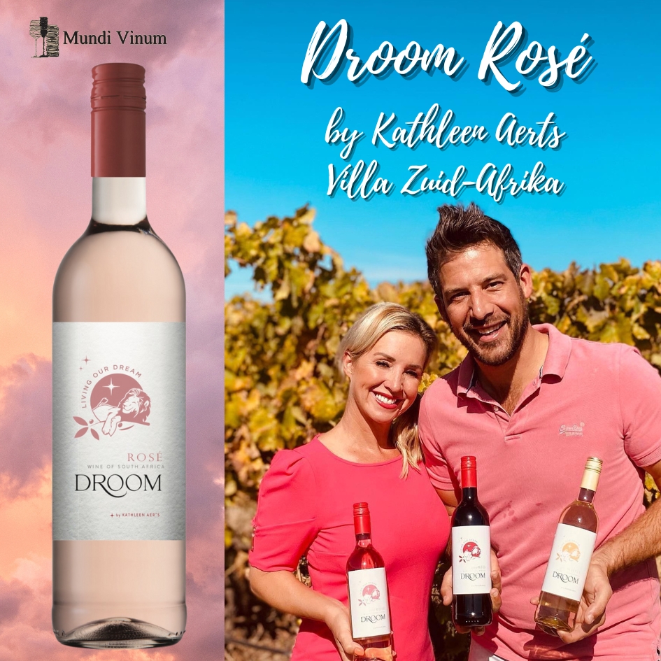 droom wijn rood wit rosé kathleen katleen aerts k3 en steven villa zuid-afrika droom guesthouse